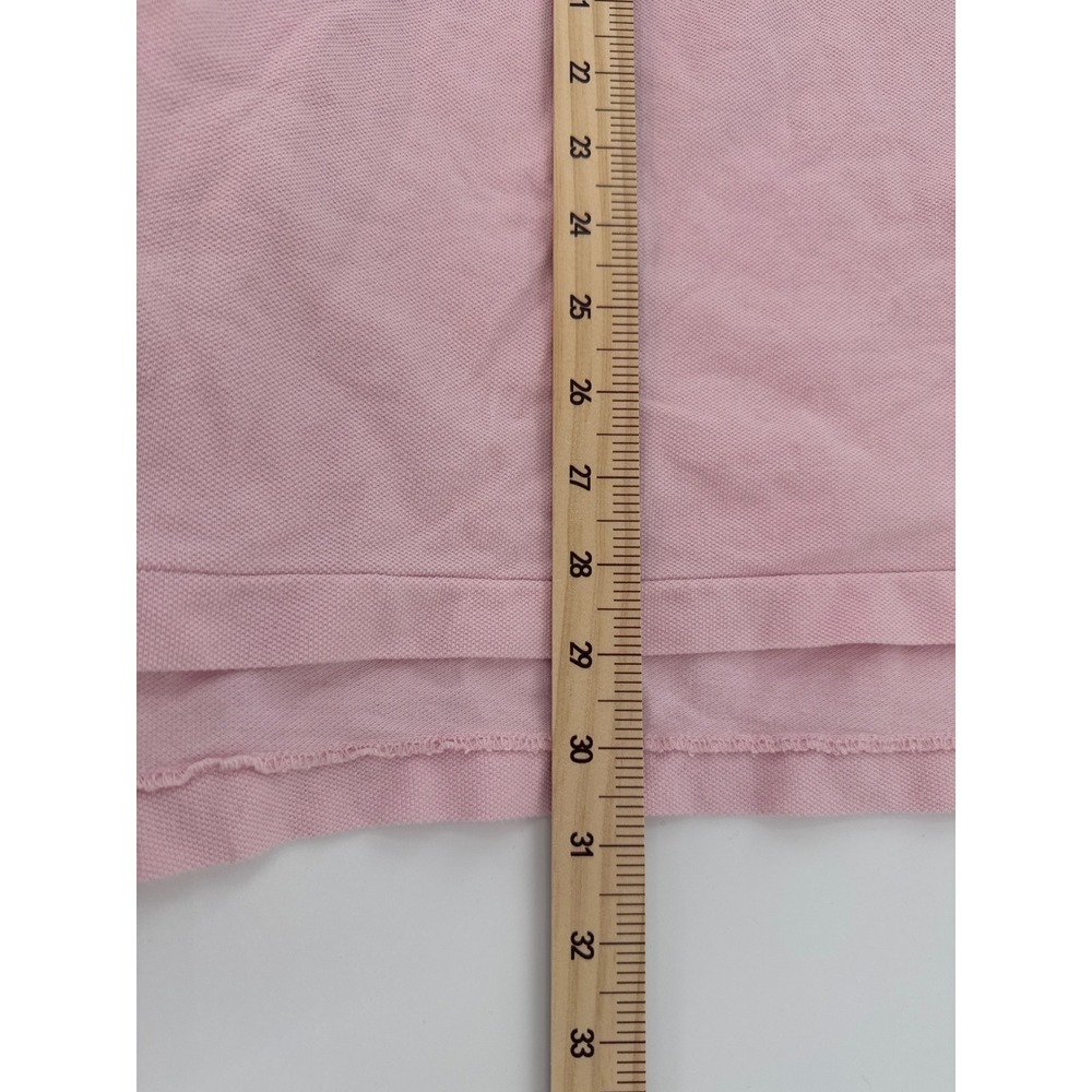 Mens Polo Ralph Lauren Pink Short Sleeve Classic Fit Polo Shirt Size XL - Picture 4 of 5